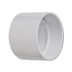 Manicotto con battante da 2" bianco
