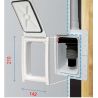 RETRAFLEX 1 guarnizione gomma blocco tubo flessibile